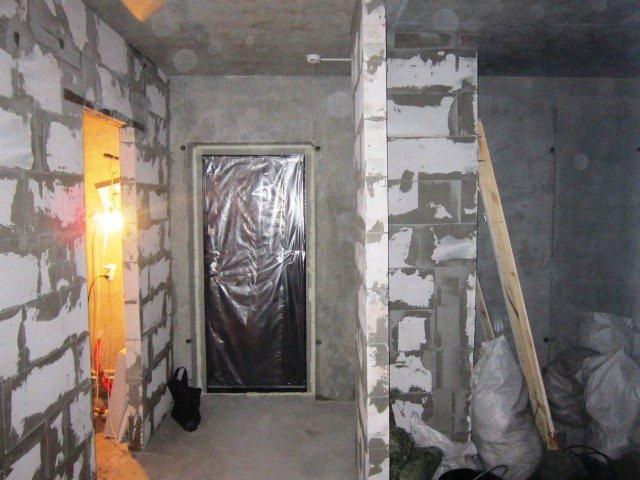монтаж перегородок из газосиликатных блоков